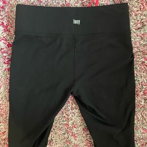 LUCY POWERMAX CAPRI WITH GATHERED LEG DETAIL & INSET